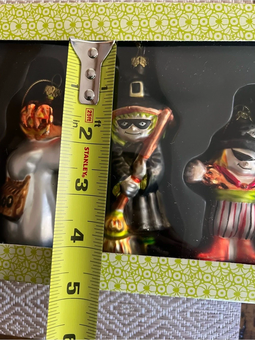 Vintage Halloween Ornaments Target Set Of 6 Ghost Witch Frankenstein Pirate